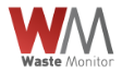 Logo Waste Monitor Rouge